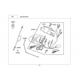 AGILITY 125 F (12")-ΤΑΧΥΜΕΤΡΟ (ΚΟΝΤΕΡ)