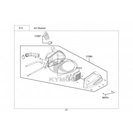 AGILITY 125 F (12")-ΦΙΛΤΡΟΚΟΥΤΙ