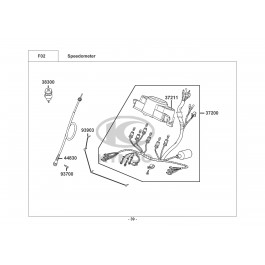 AGILITY 125 4T (12")-ΤΑΧΥΜΕΤΡΟ (ΚΟΝΤΕΡ)