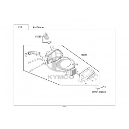 AGILITY 125 4T (12")-ΦΙΛΤΡΟΚΟΥΤΙ
