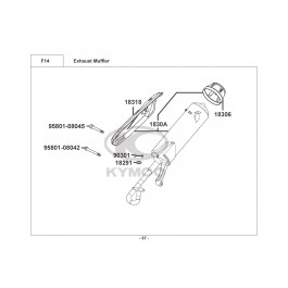 AGILITY 125 4T (12")-ΕΞΑΤΜΙΣΗ