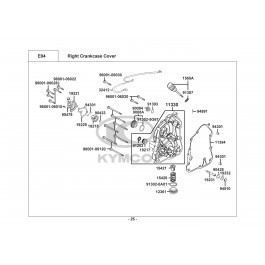 X-TOWN 125i CBS E4-ΚΑΠΑΚΙ ΔΕΞΙΟΥ ΚΑΡΤΕΡ