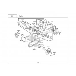 X-TOWN 125i CBS E4-ΙΜΑΝΤΑΣ ΚΙΝΗΣΗΣ ΗΜΙΤΡΟΧΑΛΙΕΣ