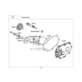X-TOWN 125i CBS E4-ΔΙΑΦΟΡΙΚΟ (ΓΡΑΝΑΖΙΑ ΜΕΙΩΤΗΡΑ)