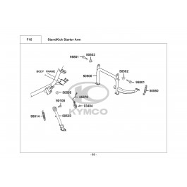 X-TOWN 125i CBS E4-ΟΡΘΟΣΤΑΤΗΣ-ΠΛΑΓΙΟΣΤΑΤΗΣ