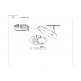 X-TOWN 300i ABS-ΤΑΧΥΜΕΤΡΟ (ΚΟΝΤΕΡ)
