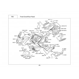 XCITING 250 (ΚΑΘΡΕΦΤΕΣ ΣΤΗΝ ΠΟΔΙΑ)-ΠΟΔΙΑ ΕΜΠΡΟΣΘΙΑ-ΔΑΠΕΔΟ ΚΕΝΤΡΙΚΟ