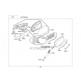 XCITING 250 (ΚΑΘΡΕΦΤΕΣ ΣΤΗΝ ΠΟΔΙΑ)-ΦΙΛΤΡΟΚΟΥΤΙ