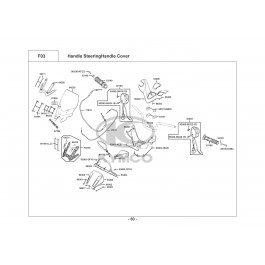 XCITING 250 (ΚΑΡΠΥΡΑΤΕΡ-ΚΑΘΡΕΦΤΕΣ ΣΤO TIMONI)-ΤΙΜΟΝΙ-ΠΡΟΣΤΑΤΕΥΤΙΚΑ ΤΙΜΟΝΙΟΥ