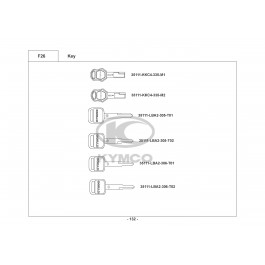 XCITING 250 (ΚΑΡΠΥΡΑΤΕΡ-ΚΑΘΡΕΦΤΕΣ ΣΤO TIMONI)-ΚΛΕΙΔΙ
