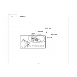 PEOPLE ONE 125i CBS E4-ΕΜΠΡΟΣΘΙΟ ΦΑΝΑΡΙ