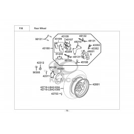 XCITING 250i-ΟΠΙΣΘΙΟΣ ΤΡΟΧΟΣ