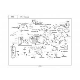 XCITING 250i-ΚΑΛΩΔΙΩΣΗ-ΗΛΕΚΤΡΙΚΑ ΜΕΡΗ
