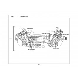 XCITING 300i-ΜΟΝΑΔΑ ΨΕΚΑΣΜΟΥ (ΣΩΜΑ INJECTION)