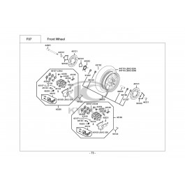 XCITING 300i-ΕΜΠΡΟΣΘΙΟΣ ΤΡΟΧΟΣ
