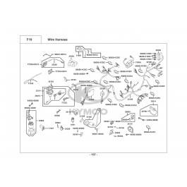 XCITING R 300i-ΚΑΛΩΔΙΩΣΗ-ΗΛΕΚΤΡΙΚΑ ΜΕΡΗ