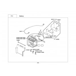 XCITING 300Ri MMC-ΜΠΑΤΑΡΙΑ