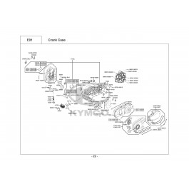 XCITING 500i E3-ΚΑΡΤΕΡ