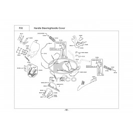 XCITING 500i E3-ΤΙΜΟΝΙ-ΠΡΟΣΤΑΤΕΥΤΙΚΑ ΤΙΜΟΝΙΟΥ