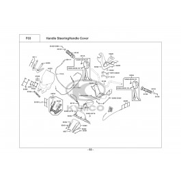 XCITING 500i UBS-ΤΙΜΟΝΙ-ΠΡΟΣΤΑΤΕΥΤΙΚΑ ΤΙΜΟΝΙΟΥ