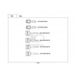 XCITING 500i UBS-ΚΛΕΙΔΙ