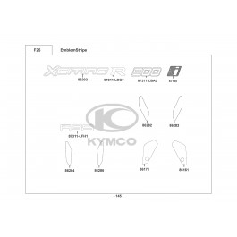 XCITING R 500i MMC ABS-ΑΥΤΟΚΟΛΛΗΤΑ