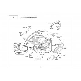 XCITING R 500i MMC-ΠΛΑΣΤΙΚΑ ΠΙΣΩ-ΝΤΟΥΛΑΠΙ ΣΕΛΛΑΣ