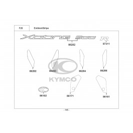 XCITING R 500i MMC-ΑΥΤΟΚΟΛΛΗΤΑ