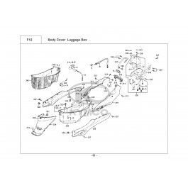 DINK 125 ('95-'97)-ΠΛΑΣΤΙΚΑ ΠΙΣΩ-ΝΤΟΥΛΑΠΙ ΣΕΛΛΑΣ