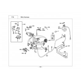 DINK 125 ('95-'97)-ΚΑΛΩΔΙΩΣΗ-ΗΛΕΚΤΡΙΚΑ ΜΕΡΗ