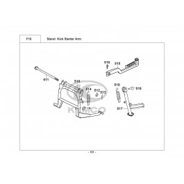 DINK 125 LX-ΟΡΘΟΣΤΑΤΗΣ-ΠΛΑΓΙΟΣΤΑΤΗΣ