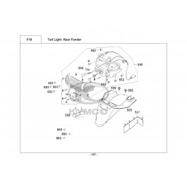 DINK 125 LX-ΟΠΙΣΘΙΟ ΦΑΝΑΡΙ-ΟΠΙΣΘΙΟ ΦΤΕΡΟ