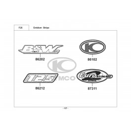 B&W 125 E2-ΑΥΤΟΚΟΛΛΗΤΑ