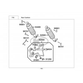 GRAND DINK 125 E2-ΑΜΟΡΤΙΣΕΡ ΟΠΙΣΘΙΑ