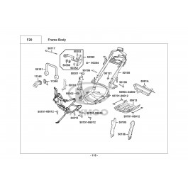 GRAND DINK 125 E2-ΣΚΕΛΕΤΟΣ-ΒΑΣΗ ΚΙΝΗΤΗΡΑ