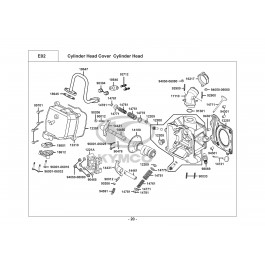 DINK 125 E3 (2007-2017)-ΚΕΦΑΛΗ ΚΥΛΙΝΔΡΟΥ