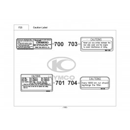 B&W 150-ΑΥΤΟΚΟΛΛΗΤΑ ΠΡΟΕΙΔΟΠΟΙΗΣΕΩΝ