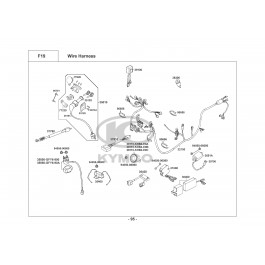 YUP 250-ΚΑΛΩΔΙΩΣΗ-ΗΛΕΚΤΡΙΚΑ ΜΕΡΗ