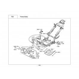 B&W 250-ΣΚΕΛΕΤΟΣ-ΒΑΣΗ ΚΙΝΗΤΗΡΑ