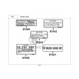 B&W 250-ΑΥΤΟΚΟΛΛΗΤΑ ΠΡΟΕΙΔΟΠΟΙΗΣΕΩΝ