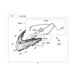 G. DINK 300i-ΕΜΠΡΟΣΘΙΟ ΦΑΝΑΡΙ