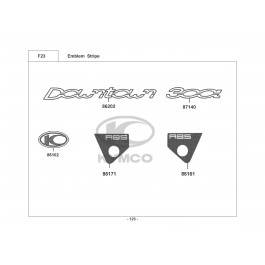 DOWNTOWN 300i ABS-ΑΥΤΟΚΟΛΛΗΤΑ
