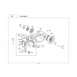 DOWNTOWN 350i ABS EURO 4-ΕΜΠΡΟΣΘΙΟΣ ΤΡΟΧΟΣ