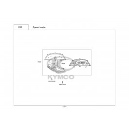 XCITING 400i-ΤΑΧΥΜΕΤΡΟ (ΚΟΝΤΕΡ)