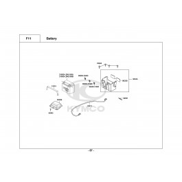 XCITING 400i-ΜΠΑΤΑΡΙΑ