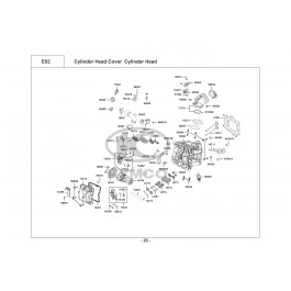 XCITING 400i ABS-ΚΕΦΑΛΗ ΚΥΛΙΝΔΡΟΥ