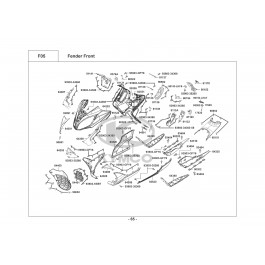 XCITING 400i ABS-ΠΟΔΙΑ ΕΜΠΡΟΣΘΙΑ-ΔΑΠΕΔΟ ΚΕΝΤΡΙΚΟ