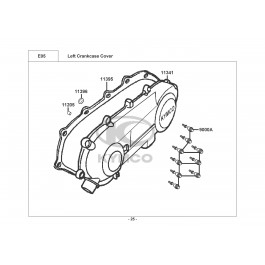 AGILITY 50 16+ 2T(2014)-ΑΡΙΣΤΕΡΟ ΚΑΠΑΚΙ ΚΑΡΤΕΡ