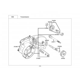 AGILITY 50 16+ 2T(2014)-ΔΙΑΦΟΡΙΚΟ (ΓΡΑΝΑΖΙΑ ΜΕΙΩΤΗΡΑ)