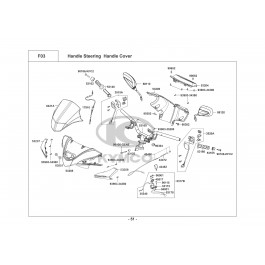 AGILITY 50 16+ 2T(2014)-ΤΙΜΟΝΙ-ΠΡΟΣΤΑΤΕΥΤΙΚΑ ΤΙΜΟΝΙΟΥ